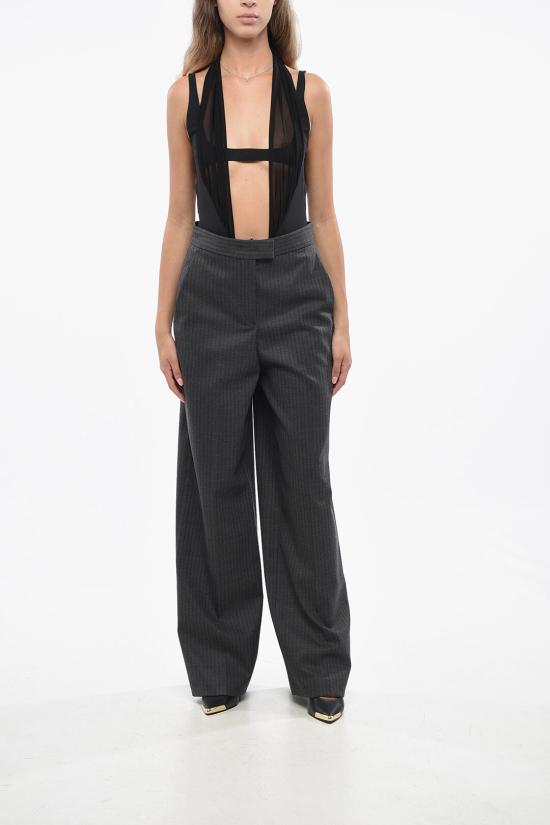  펜디 스트레이트 팬츠 FR6606ASZ3F0TY6 Gray - FENDI