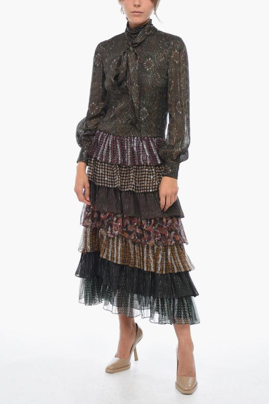  셀린느 롱 원피스 2R809622K 31FT Multicolor