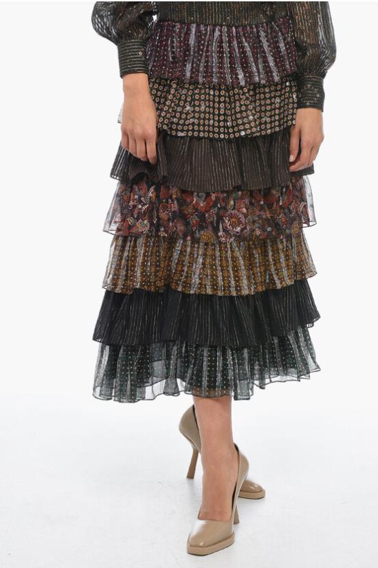  셀린느 롱 원피스 2R809622K 31FT Multicolor - CELINE