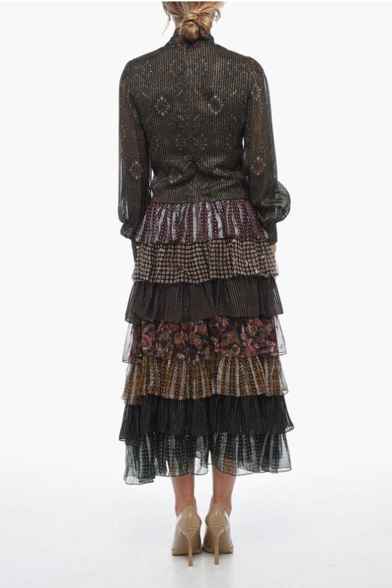  셀린느 롱 원피스 2R809622K 31FT Multicolor - CELINE