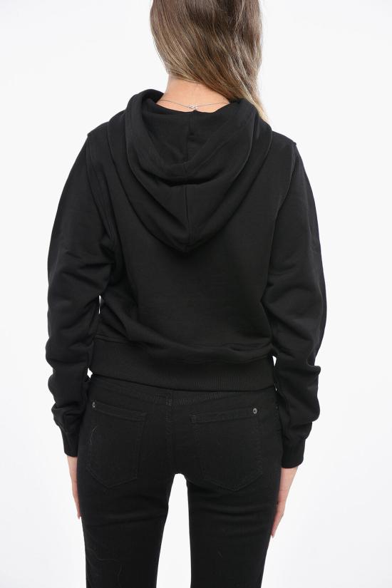  디젤 후드 티셔츠 A17209 RIAJH 900 Black - DIESEL