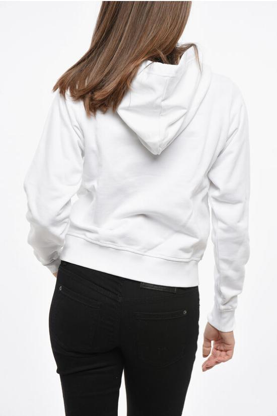  디젤 후드 티셔츠 A17209 RIAJH 100 White - DIESEL