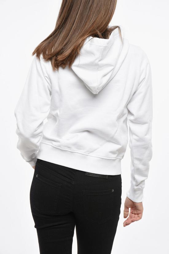  디젤 후드 티셔츠 A17209 RIAJH 100 White - DIESEL