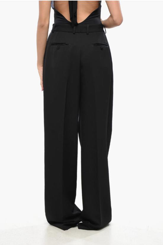  돌체앤가바나 스트레이트 팬츠 FTC8ZT FU21E N0000 Black - DOLCE & GABBANA