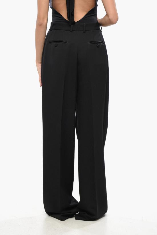  돌체앤가바나 스트레이트 팬츠 FTC8ZT FU21E N0000 Black - DOLCE & GABBANA