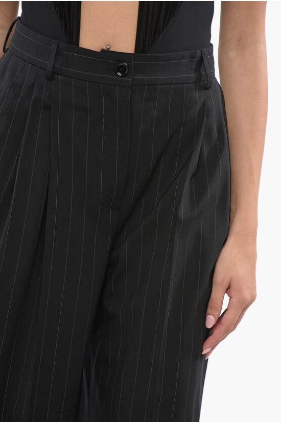  돌체앤가바나 스트레이트 팬츠 FTBMPT FRBDK S8051 Black - DOLCE & GABBANA