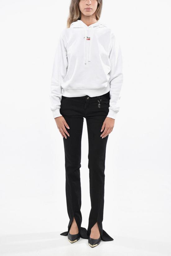  디젤 후드 티셔츠 A15712 RIAJH 100 White - DIESEL