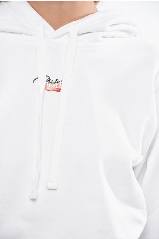  디젤 후드 티셔츠 A15712 RIAJH 100 White - DIESEL