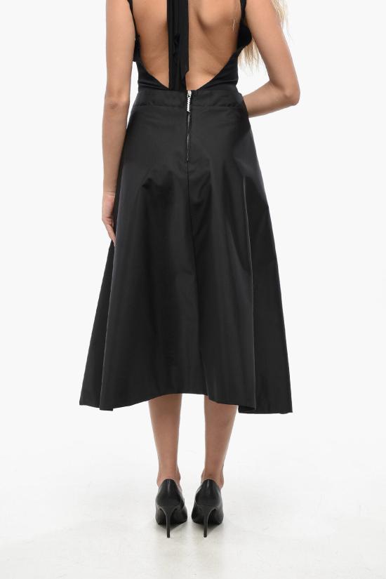  마르니 롱 스커트 GOMA0678SUUTN923 00N99 Black - MARNI