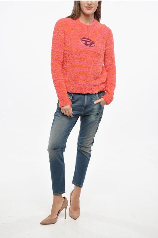  디젤 스웨터 A11161 0BMAG 3CX Arancio Rosa - DIESEL