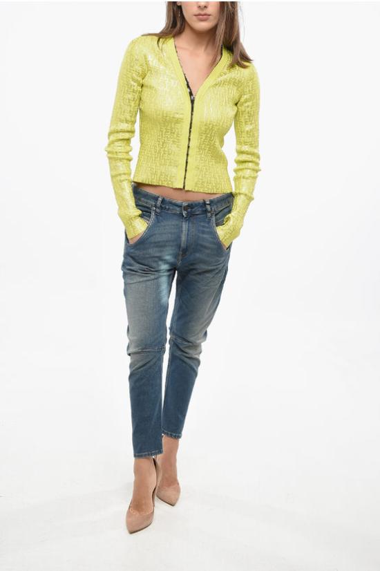  디젤 가디건 A11146 0BLAL 5FY Giallo Oro - DIESEL