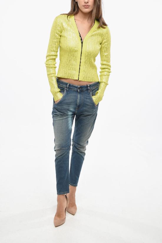  디젤 가디건 A11146 0BLAL 5FY Giallo Oro - DIESEL