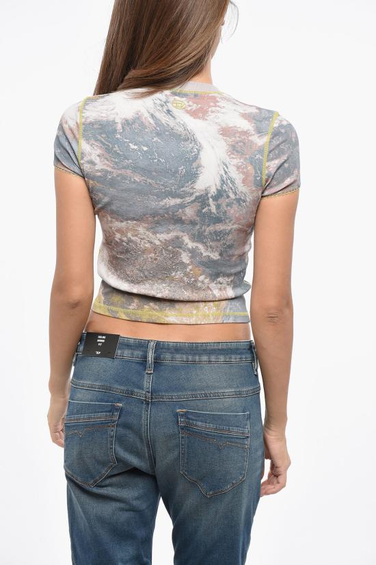  디젤 반팔 티셔츠 A10765 0LHAP 195A Multicolor - DIESEL