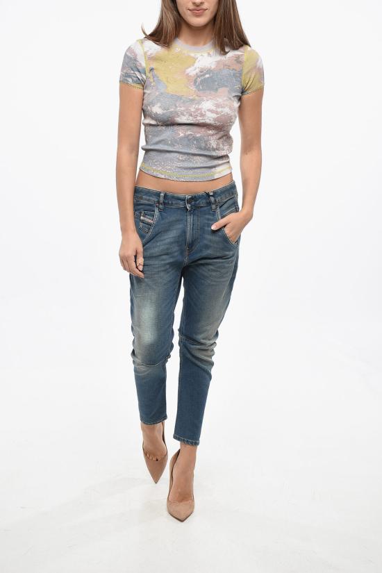  디젤 반팔 티셔츠 A10765 0LHAP 195A Multicolor - DIESEL