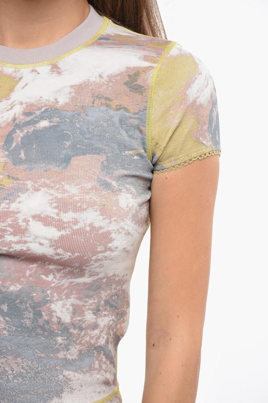  디젤 반팔 티셔츠 A10765 0LHAP 195A Multicolor - DIESEL