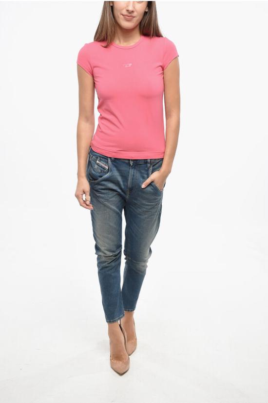  디젤 반팔 티셔츠 A15408 RAFAA 3CX Pink - DIESEL
