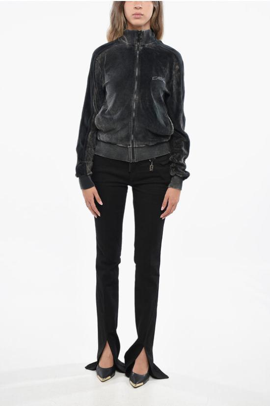  디젤 긴팔 티셔츠 A12989 0AKAJ 9XX Anthracite - DIESEL