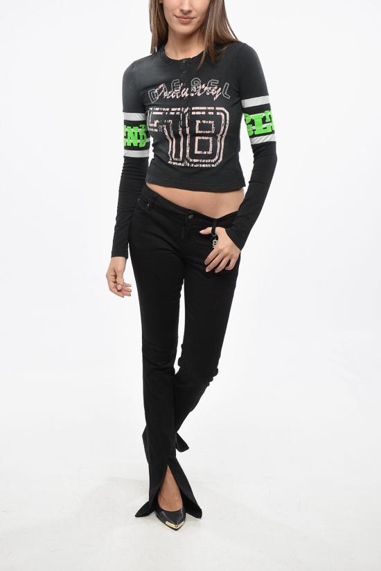  디젤 긴팔 티셔츠 A13291 0AKAQ 9XX Black - DIESEL