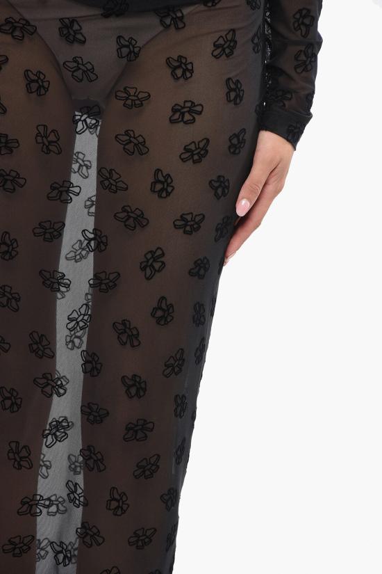  마카파니 롱 스커트 24EM2M0C0314778 9000 Black - MACCAPANI