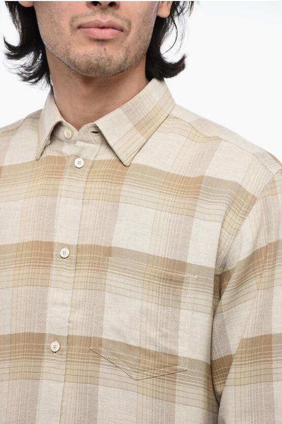  골든구스 긴팔 셔츠 GMP01415 P000984 82125 Beige - GOLDEN GOOSE