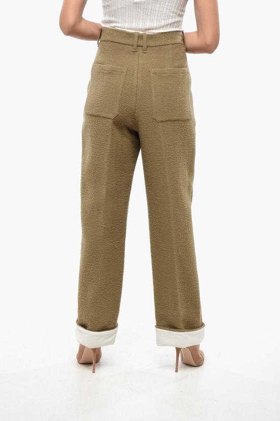  더로우 스트레이트 팬츠 6618W2252BAR Brown - THE ROW