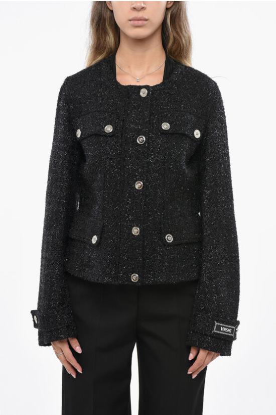  베르사체 수트 자켓 10108571A065451B000 Black