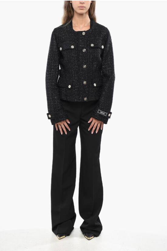  베르사체 수트 자켓 10108571A065451B000 Black - VERSACE