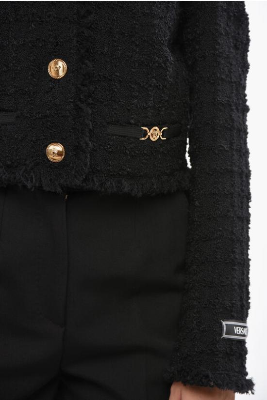  베르사체 수트 자켓 1015744 1A10096 1B000 Black - VERSACE