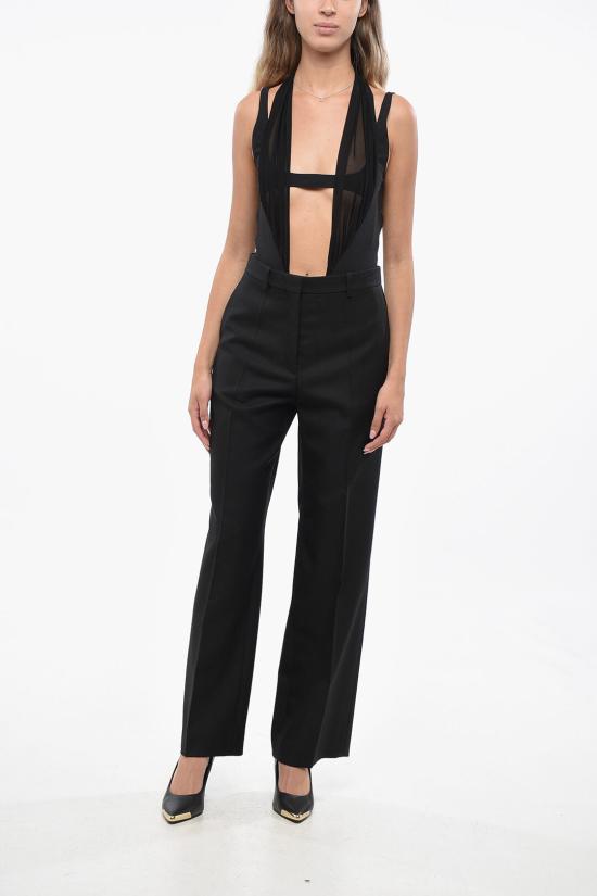  더로우 스트레이트 팬츠 8197W2859 BLK Black - THE ROW