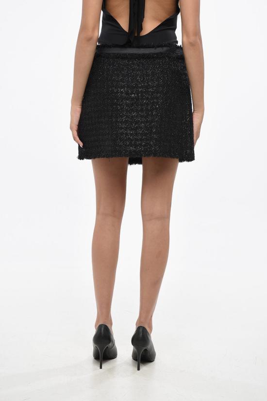  베르사체 숏 스커트 10109151A065451B000 Black - VERSACE