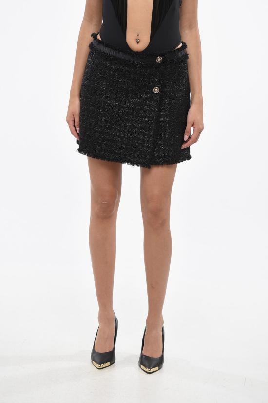  베르사체 숏 스커트 10109151A065451B000 Black