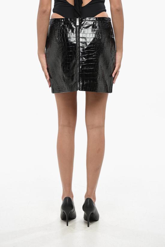  베르사체 숏 스커트 10114141A084471B000 Black - VERSACE