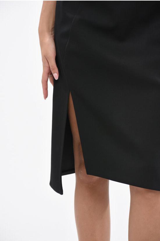  베르사체 숏 스커트 1015704 1A04649 1B000 Black - VERSACE