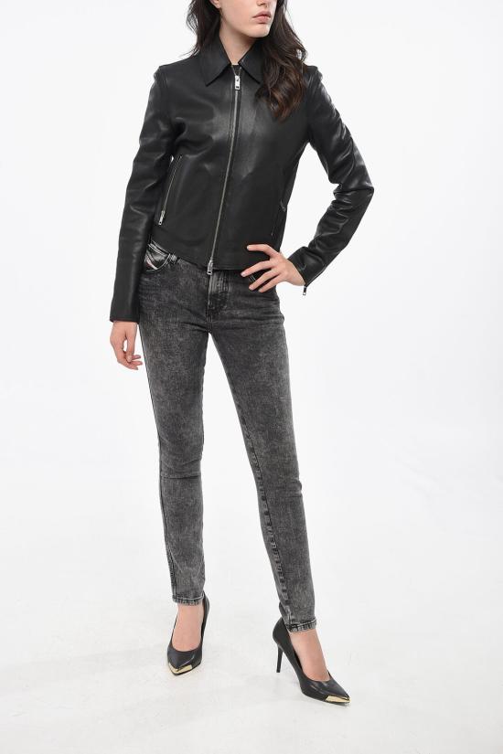  디젤 가죽 자켓 A06339 0IGAM 9XX Black - DIESEL