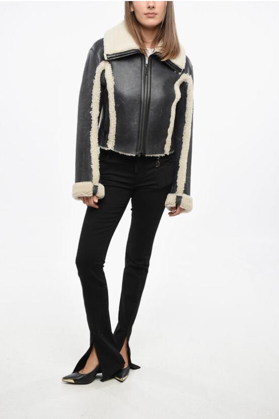  디젤 가죽 자켓 A10413 0WFAS 9XX Black - DIESEL