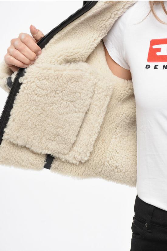  디젤 가죽 자켓 A10413 0WFAS 9XX Black - DIESEL