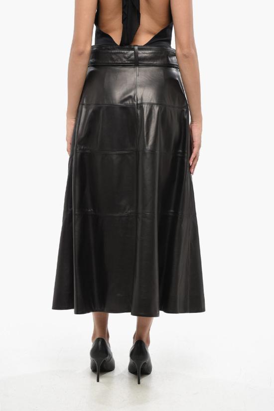  Partow 롱 스커트 424607L17BLACK Black - OTHER BRANDS