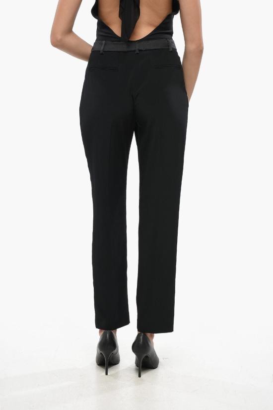  니코 지아니 스트레이트 팬츠 PANTALONESMOKING BLACK Black - NICO GIANI