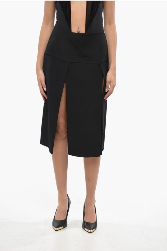  케이트 롱 스커트 41324092 200 Black