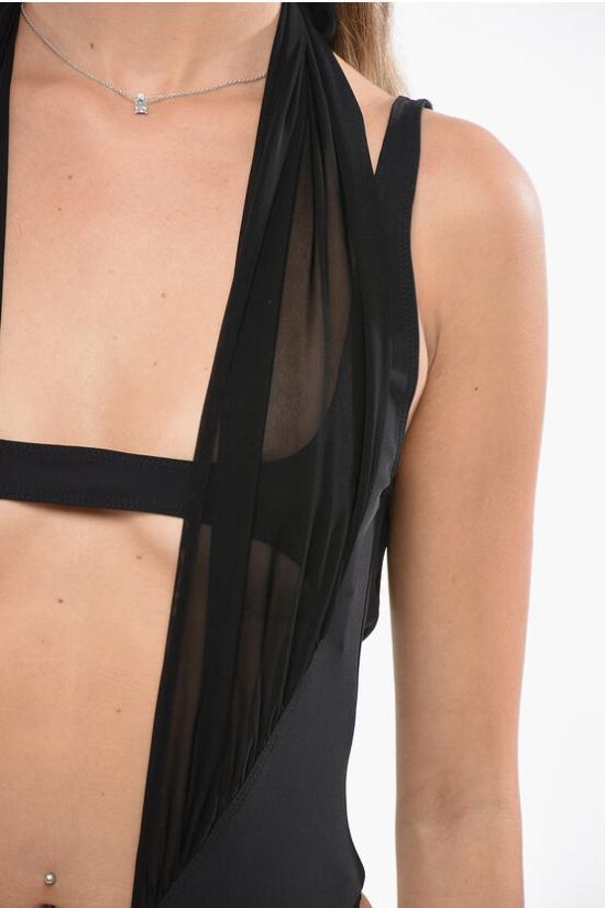  뮈글러 원피스 수영복 24P5BW0044882 B1919 Black - MUGLER