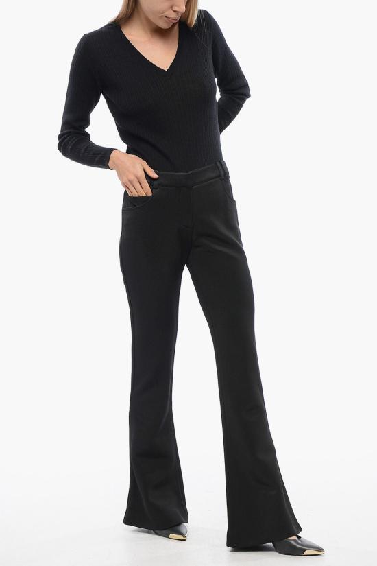  발망 스트레이트 팬츠 VF0PP015J017 0PA Black - BALMAIN