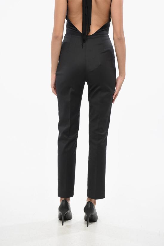  로에 스트레이트 팬츠 40830216 001 Black - ROHE