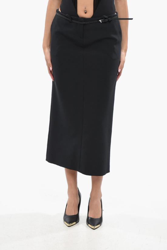  디 아티코 롱 스커트 248WCS225E100 100 Black