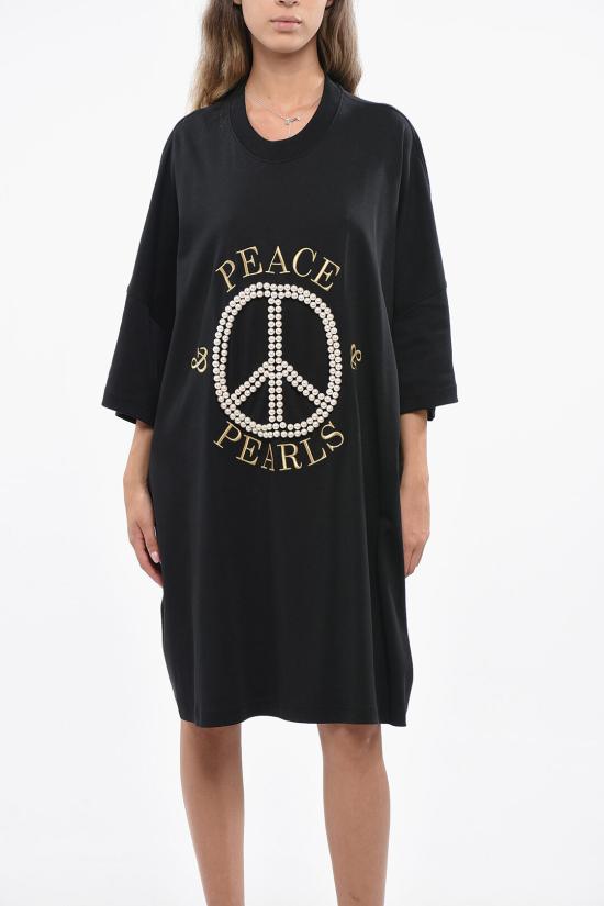  모스키노 숏 원피스 A0430 5442 3555N Black - MOSCHINO