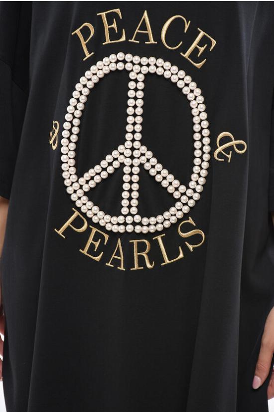  모스키노 숏 원피스 A0430 5442 3555N Black - MOSCHINO