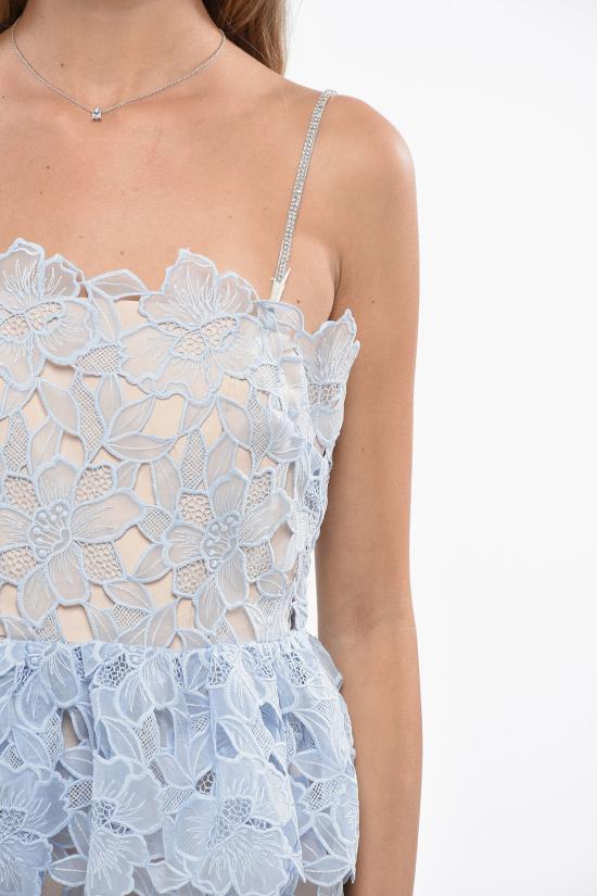  셀프 포트레이트 숏 원피스 PF24034S BLUE Blue - SELF PORTRAIT