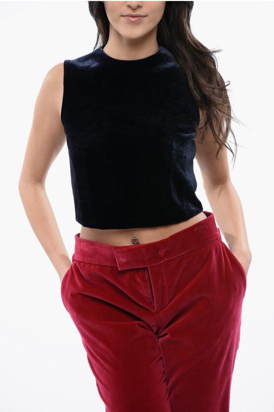  펜디 민소매 티셔츠 FS8105 AM3Z F1M2F Blue