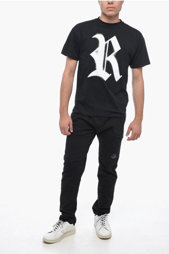  라프 시몬스 반팔 티셔츠 231 120 0099 Black - RAF SIMONS