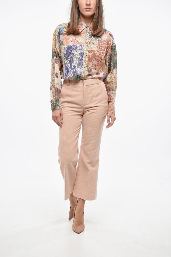  끌로에 스트레이트 팬츠 CHC23APA011556Z5 Pink - CHLOE