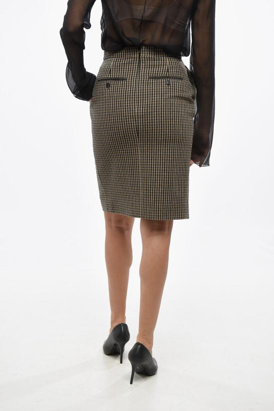  생로랑 롱 스커트 766867Y2H829364 Brown - SAINT LAURENT